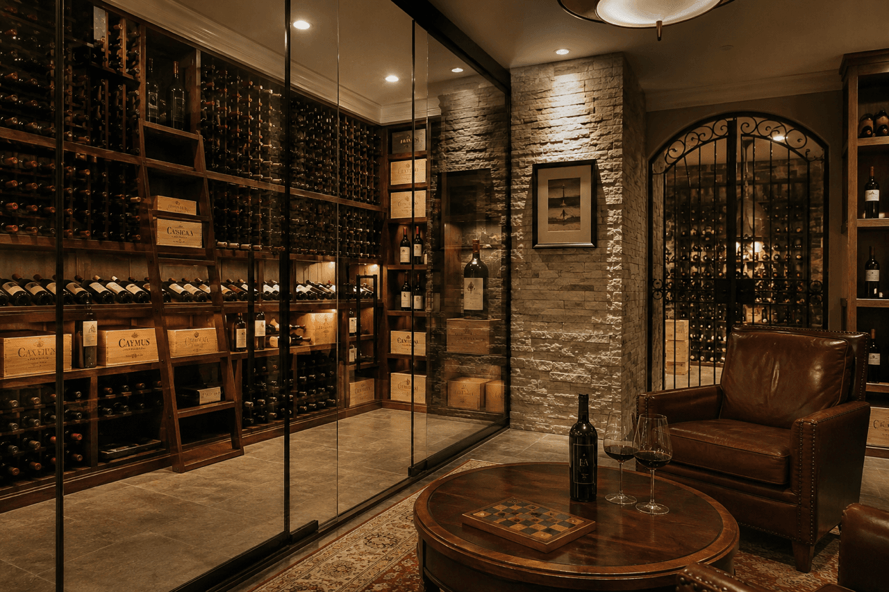 A luxurious private wine cellar — the feeling Best Cellar Club delivers